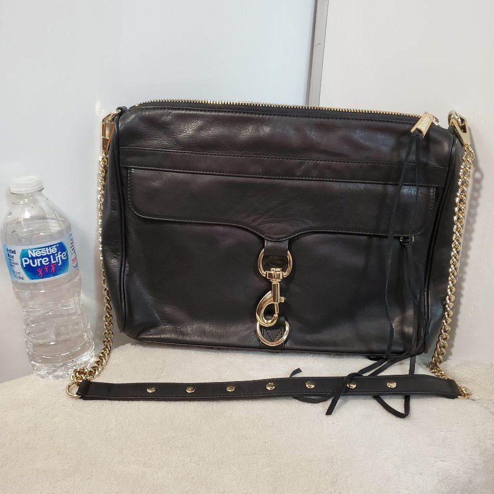 Black Rebecca Minkoff Large MAC Crossbody